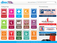 Tablet Screenshot of directel.mx